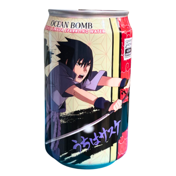 SODA NARUTO 330ml SABOR LICHIA (SASUKE)