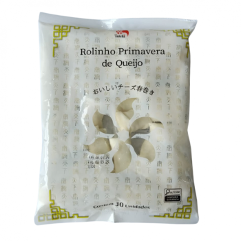 ROLINHO PRIMAVERA (HARUMAKI) MINI QUEIJO 30 UNIDADES TAICHI