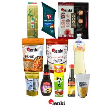 KIT SUSHI AVANÇADO - 100 PEÇAS