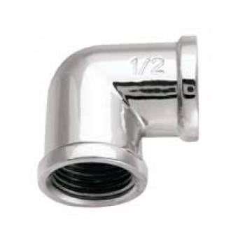JOELHO ROSCA 90° 1/2 METAL CROMADO