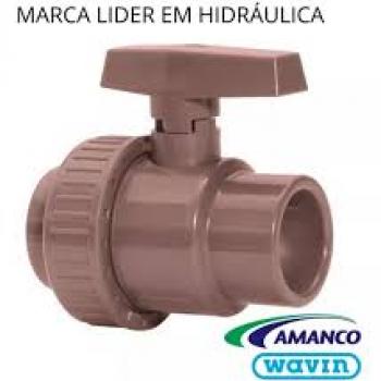 REGISTRO ESFERA SOLDAVEL UNIAO 25MM AMANCO