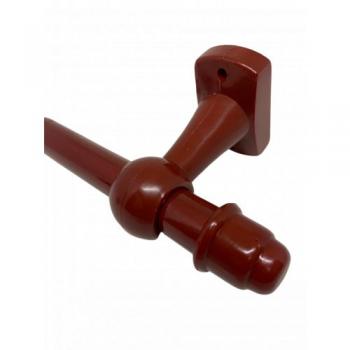 BASTAO CORTINA 3,5MT 19MM MOGNO