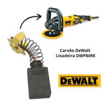 ESCOVA CARVAO P/ LIXADEIRA POLITRIZ DEWALT 6138 849