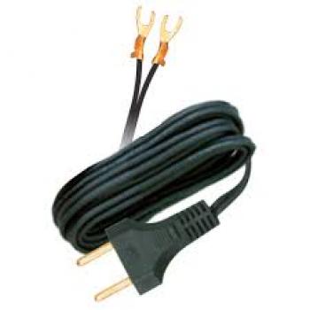 CORDAO FERRO ELET 2X0.75MM PRETO 1,80M