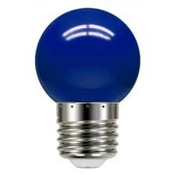 LAMPADA BOLINHA LED 3W BIVOLT AZUL