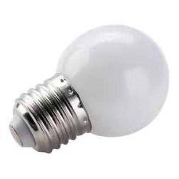 LAMPADA BOLINHA LED 1W BIVOLT BRANCO NEUTRO PENTEADEIRA