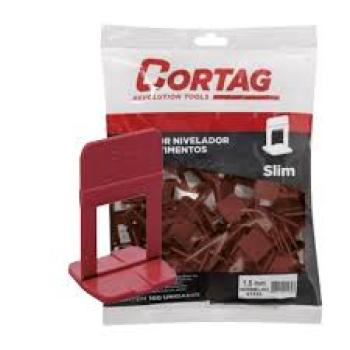 ESPACADOR NIVELADOR CORTAG SLIM 1,5MM C/100 UNIDADES