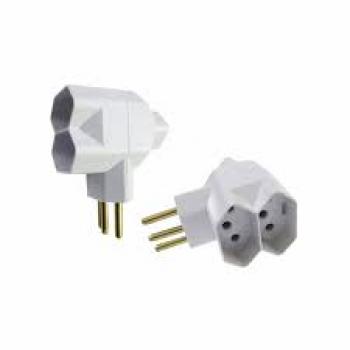 PINO T 3 SAIDAS 2P+T 10A EXATRONIC (BEIJAMIM)