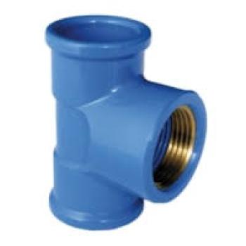 TE COLA AZUL 25MM X 1/2“ PLASTUBOS