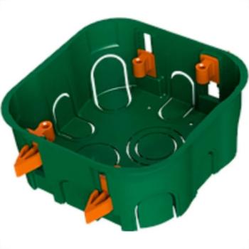 CAIXA LUZ DRYWALL 4X4 PAREDE PLÁSTICA VERDE RIBEIRO