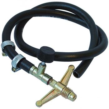 REGISTRO GAS ALTA PRESSAO ROSCA GROSSA P-13 C/ MANGUEIRA NITRILICA