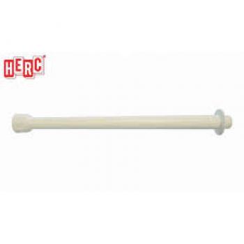 BRACO CHUVEIRO 33 CM PVC BRANCO HERC