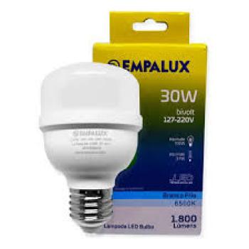 LAMPADA LED. LUZ AMARELA 30WTS 2400K EMPALUX