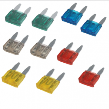 KIT MINI FUSIVEL GERAL COM 10 UNIDADES