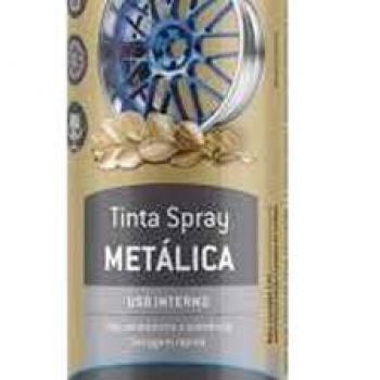 TINTA SPRAY PRATIK METALICA OURO 400ML