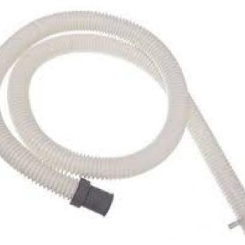 MANGUEIRA TANQUINHO SAÍDA 1,30M BRANCA BOCA BORRACHA