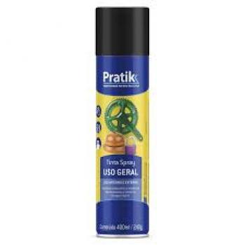 TINTA SPRAY PRATIK PRETO FOSCO 400ML