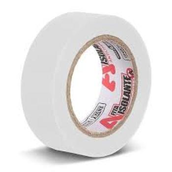 FITA ISOLANTE ADERE COLORIDA 10M X 18MM BRANCA