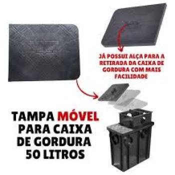 TAMPA CAIXA DE GORDURA 50 LITROS MALTTON