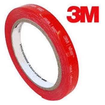 METRO FITA DUPLA FACE SILICONADA 12MM VHB 3M