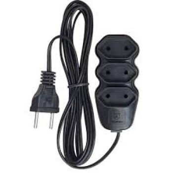 EXTENSAO ELETRICA 10 METROS 10AMP FIO 2X0,75MM MEGATRON
