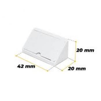 CONECTOR DUPLO BRANCO