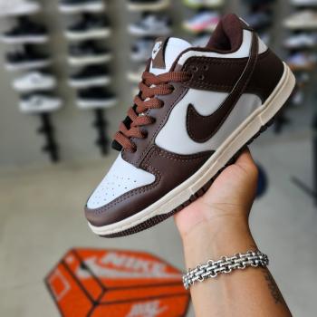 SB DUNK LOW CACAU/BRANC