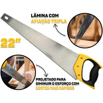 SERROTE COM CABO 22 POLEGADAS  BOMVICK N-1532