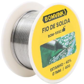 FIO DE SOLDA ESTANHO BOMVICK -5552