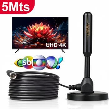 ANTENA DIGITAL INTERNA  5 METROS  DE CABO