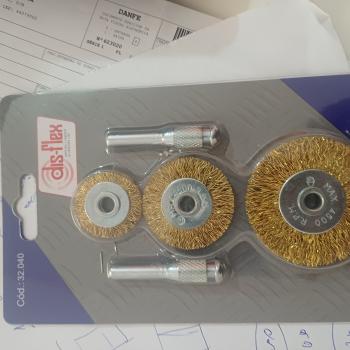 ESCOVA ACO CIRC 6MM C/3 PCS DISFLEX/FERTAK