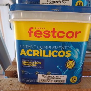 SELADOR FESTCOR ACRILICO BRANCO 3,6 L