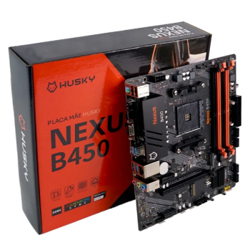 PLACAMAE HUSKY NEXUS B450 M2 NVME DDR4 3200MHZ RYZEN 500030002000 MICROATX 64GB DUAL CHANNEL HPM450