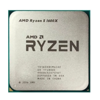 Processador gamer AMD Ryzen 5 1600X de 6 núcleos e 4GHz de frequência