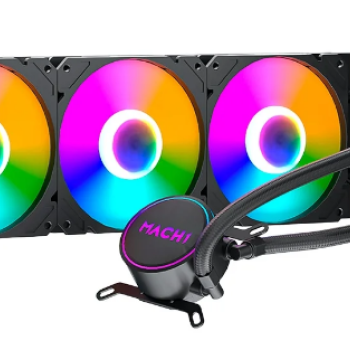 MACH1 Water Cooler MACH1 Logic, RGB, 360mm, AMD e Intel, Preto