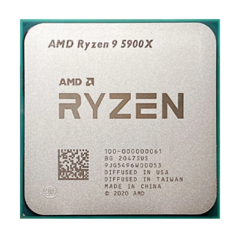 Processador Ryzen 9 5900X 3.7GHz (4.8GHz Max Turbo) - Novo OEM