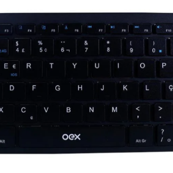 TECLADO ELITE DUO OEX 2 CONEXÕES BLUETOOTH+WIRELESS BK
