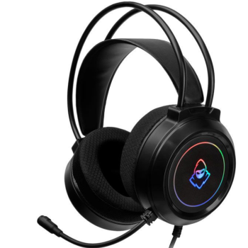 Headset Gamer Mancer Crater V2, Rainbow, Drivers 50mm, Preto, MCR-CRT-RGB02