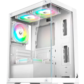 Gabinete Gamer Rise Mode Crystal Glass - Mid Tower, USB 2.0+3.0, S/ Fan