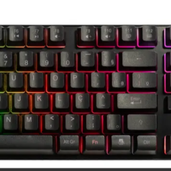 Teclado Gamer TGT M16L, Rainbow, ABNT2, Preto, TGT-M16L-RBW01