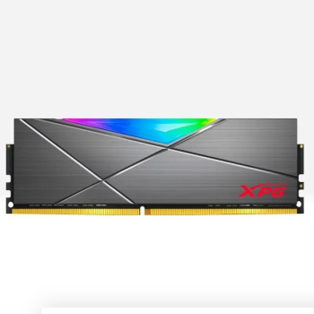 Memória XPG Spectrix D50, RGB, 2X8GB, 3200MHz, DDR4, CL16, Cinza