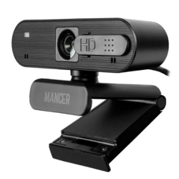 Webcam Mancer Tarot V2, 1080p, USB, Preto, MCR-TRT-BL02