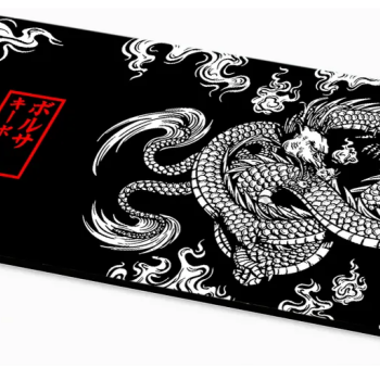 Mousepad Gamer Antiderrapante 80x30cm Jogos Dragão Chinês