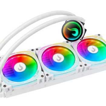 Water Cooler Rise Mode Aura Frost Pro, ARGB, 360mm, AMD/Intel, Branco