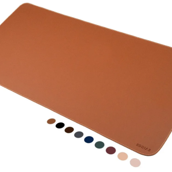Mousepad Grande Caramelo 70x30 Deskpad Couro
