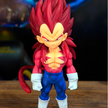 BONECO VEGETA  SUPER SAIYAJIN 4