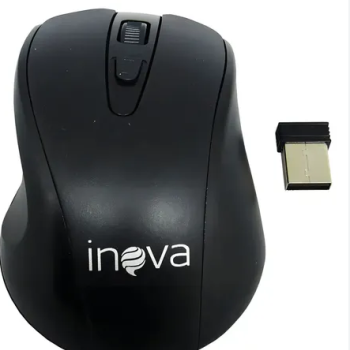 Mouse sem fio Inova 1000 dpi