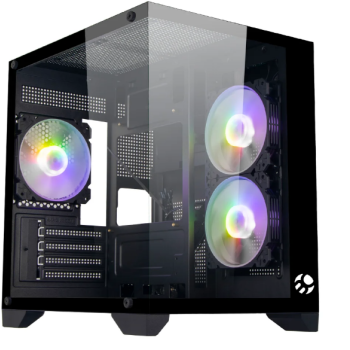 GABINETE GAMER SOUL PRO BG-052 PRETO BLUECASE