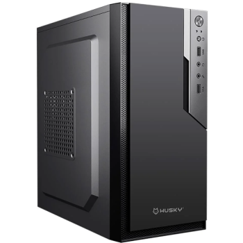 GABINETE OFFICE HUSKY 200 MICRO ATX MINI ATX PRETO HGO200PT