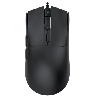 MOUSE GAMER COM FIO ATTACK SHARK X1 ULTRALEVE 12800 DPI 6 BOTOES PRETO